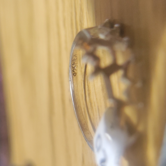 Triple Crown SS925 Ring Size 7 - Picture 4 of 4